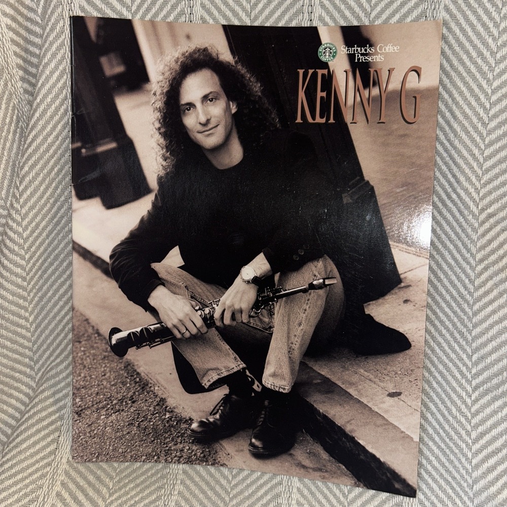 Kenny G Breathless Tour - Starbucks Tour Program Book